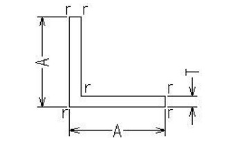 Aluminium Alloy Angle Bar 6061 & 6082 T6