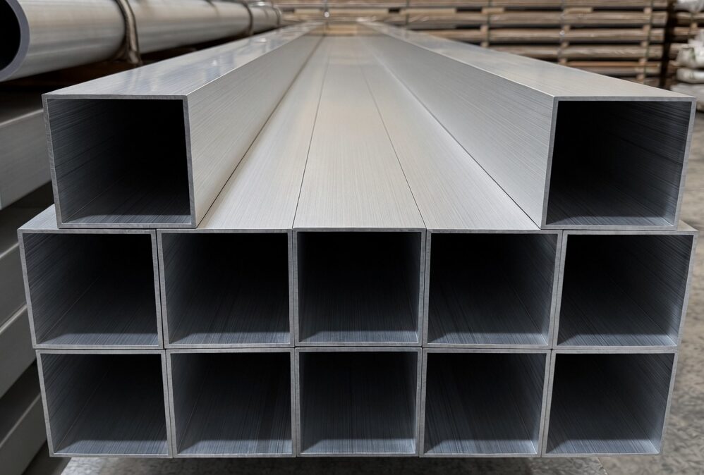 Aluminium Alloy Square Tube 6061 & 6082 T6