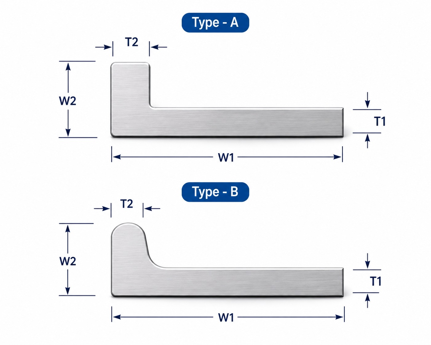 Aluminium Alloy Bulb Flat Bar 6061 & 6082 T6